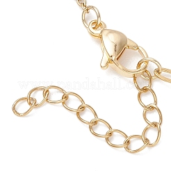 Изготовление ожерелий-слайдеров из цепочки-скрепки из нержавеющей стали 304&nbsp;AJEW-JB01495-02