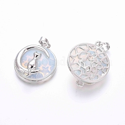 Кулоны для котят из опалита&nbsp;G-J386-B10