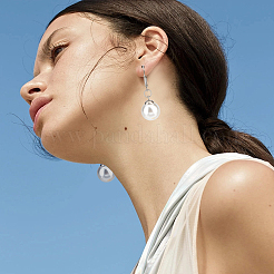 Набор для изготовления сережек с имитацией жемчуга своими руками DIY-DC0001-39