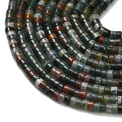 Природного индийского агата бисер нитей G-Z110-A17-2x4mm