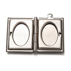 Не тускнеющие подвески-медальоны из нержавеющей стали 316&nbsp;X-STAS-P267-01P