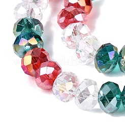 Chapelets de perles en verre transparent électrolytique&nbsp;EGLA-N022-16A-A03