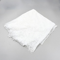 Нейлоновая вышитая кружевная ткань DIY-WH0661-56B