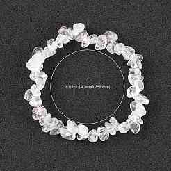 Хрустальные чипы растянуть браслеты BJEW-JB01308-07