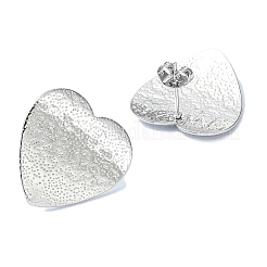 Серьги-гвоздики из нержавеющей стали 201 EJEW-K270-12P