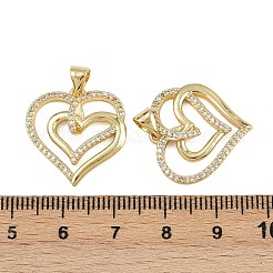 Латунные микро проложить кубического циркония подвески ZIRC-I367-12G-12