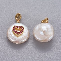 Подвески из натурального пресноводного жемчуга KK-L187-03A