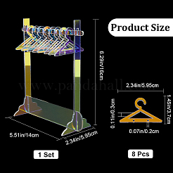 1 комплект акриловых подставок для сережек EDIS-CP0001-11