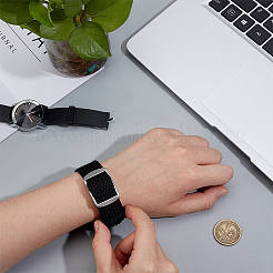 Нейлон часы полос AJEW-WH0596-226M