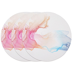 3 шт. фарфоровые подставки под чашки&nbsp;PORC-DJ0001-01D