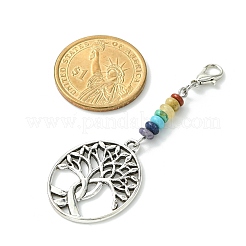 Подвески из сплава «Древо жизни»&nbsp;HJEW-JM01383-05