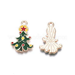 Noël pendentifs émail en alliage&nbsp;ENAM-Q442-64