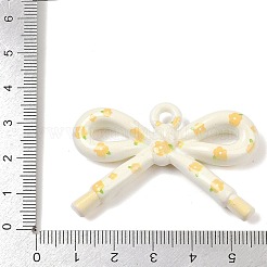 Непрозрачные печатные акриловые подвески&nbsp;MACR-I040-01J