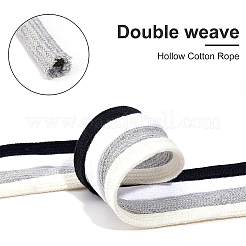 Cordons plats en coton double couche de 25 m&nbsp;OCOR-BC0001-74A
