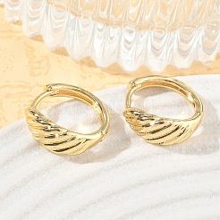 Orecchini a cerchio in ottone&nbsp;KK-CBA30C7-32G