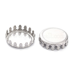 Оправы кабошонов из нержавеющей стали марки 304 STAS-Y001-06A-P