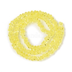 Chapelets de perles en verre transparente  &nbsp;GLAA-N018-3mm-03