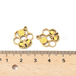 Подвески из нержавеющей стали 304 с эмалью&nbsp;STAS-R168-14G