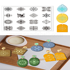 Коврик с текстурой силиконовой глины&nbsp;AJEW-WH0447-022