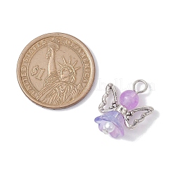 Подвески из малайзийского нефрита натурального окрашенного цвета&nbsp;PALLOY-JF02661-04