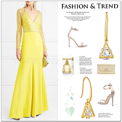 Латунь болтающийся серьги JE721C