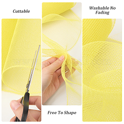 10 yarda de papel de malla de plástico para envolver&nbsp;DIY-WH20032-07B