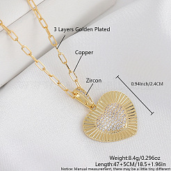 Латунные микро проложить кубического циркония подвески&nbsp;FS-WG8D67C-05