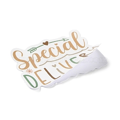 50 шт. самоклеящиеся наклейки из ПВХ STIC-M001-06