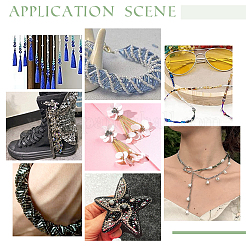 1260 шт. 7 вида стеклянных витых бусин&nbsp;SEED-PH0001-55