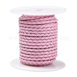 Плетеный шнур коровья кожа NWIR-N005-01Q-4mm