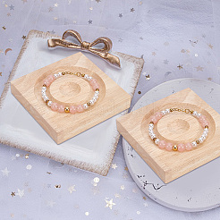 Организатор стеллажей для подносов для ювелирных изделий из дерева AJEW-WH0329-08D