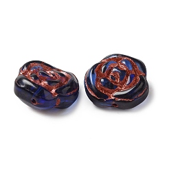 Прозрачные бусины лэмпворк&nbsp;LAMP-P065-01A-03