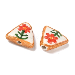 Фарфоровые бусины ручной работы PORC-C008-02C