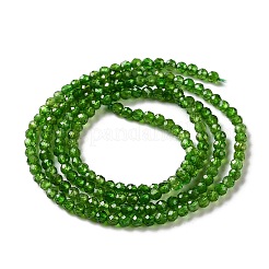 Brins de perles de diopside vert naturel&nbsp;GG-CBA4941-A02-2mm