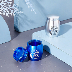 Гроб для праха домашних животных из нержавеющей стали 316 AJEW-WH0013-32A