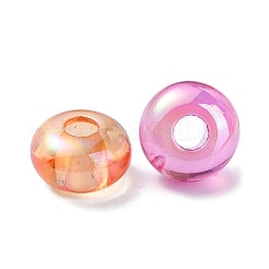 Прозрачного акрилового Европейский бисером&nbsp;X-OACR-E033-20