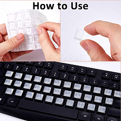 Самоклеящиеся наклейки для защиты ногтей epdm&nbsp;DIY-FH0010-11A