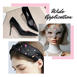 Акриловый кабошоны со стразами DIY-HS0001-63A