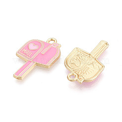 Подвески из эмали и сплава&nbsp;ENAM-T024-11B-G