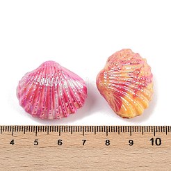 Непрозрачные акриловые бусины с УФ-покрытием OACR-A040-02