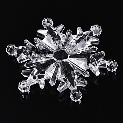 Прозрачные акриловые подвески-коннекторы TACR-T028-08A