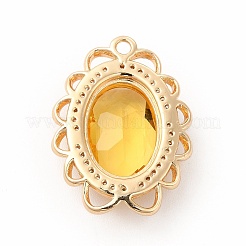 Латунь со стеклянными подвесками k9&nbsp;KK-B071-16G