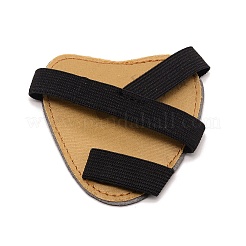 Пальцы искусственная кожа стрельба из лука лук перчатки наконечник протектор AJEW-WH0251-79