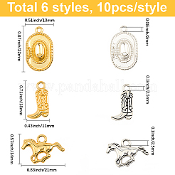 Pendente in lega stile tibetano&nbsp;FIND-SC0020-55