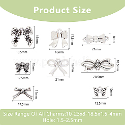 17 стиль сплава соединительные подвески DIY-DC0003-13