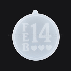 Силиконовые Молды для подвесок ко Дню Святого Валентина&nbsp;LS-DIY-J009-07D