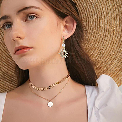 24 пара 2-х цветных латунных крючков для серег&nbsp;KK-SP0001-40