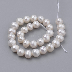 Нити из натурального культивированного пресноводного жемчуга PEAR-N013-06E