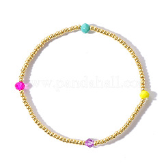 1 Stück Stretcharmband aus böhmischem Glasperlen für Damen&nbsp;LN2670-2
