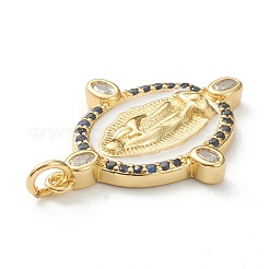 Colgante micropavé cubic zirconia de latón&nbsp;ZIRC-P200-11A-G02